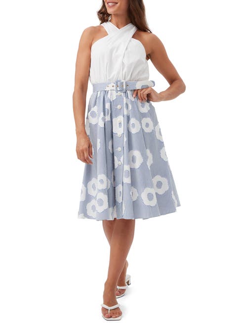 Mardi 2 A Line Floral Twofer Dress