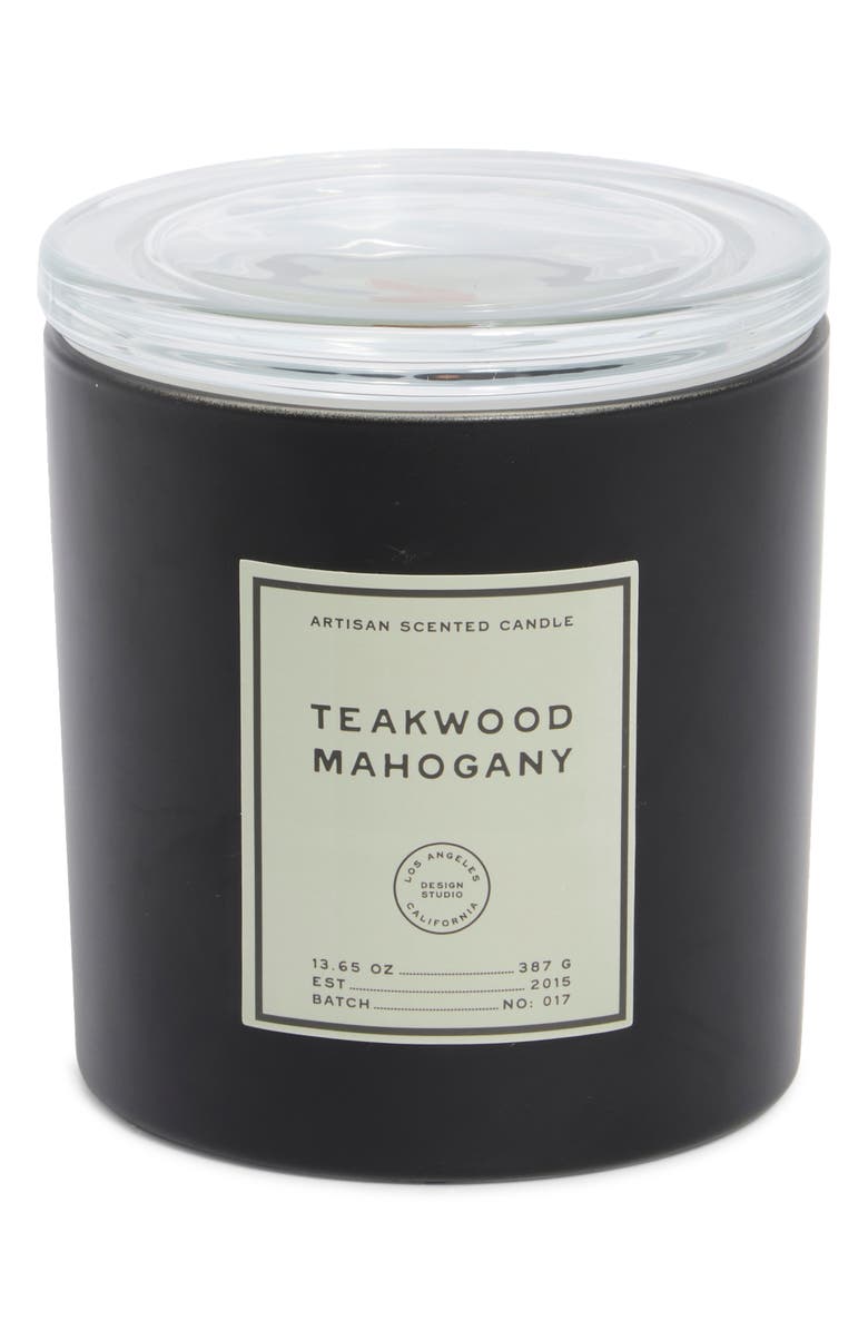 PORTOFINO CANDLES Teakwood & Mahogany Jar Candle, Main, color, 