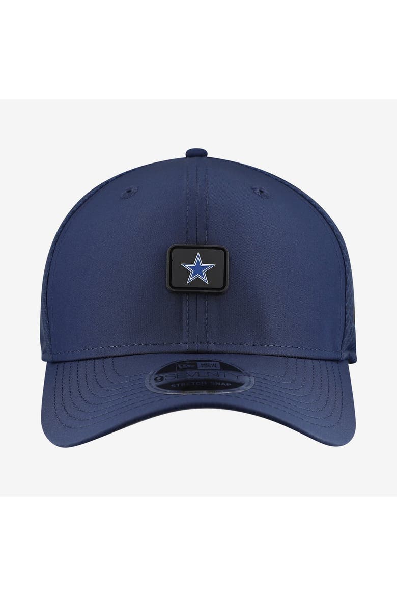 Men's New Era Navy Dallas Cowboys Micro Badge 9SEVENTY Adjustable Hat, Alternate, color, Navy