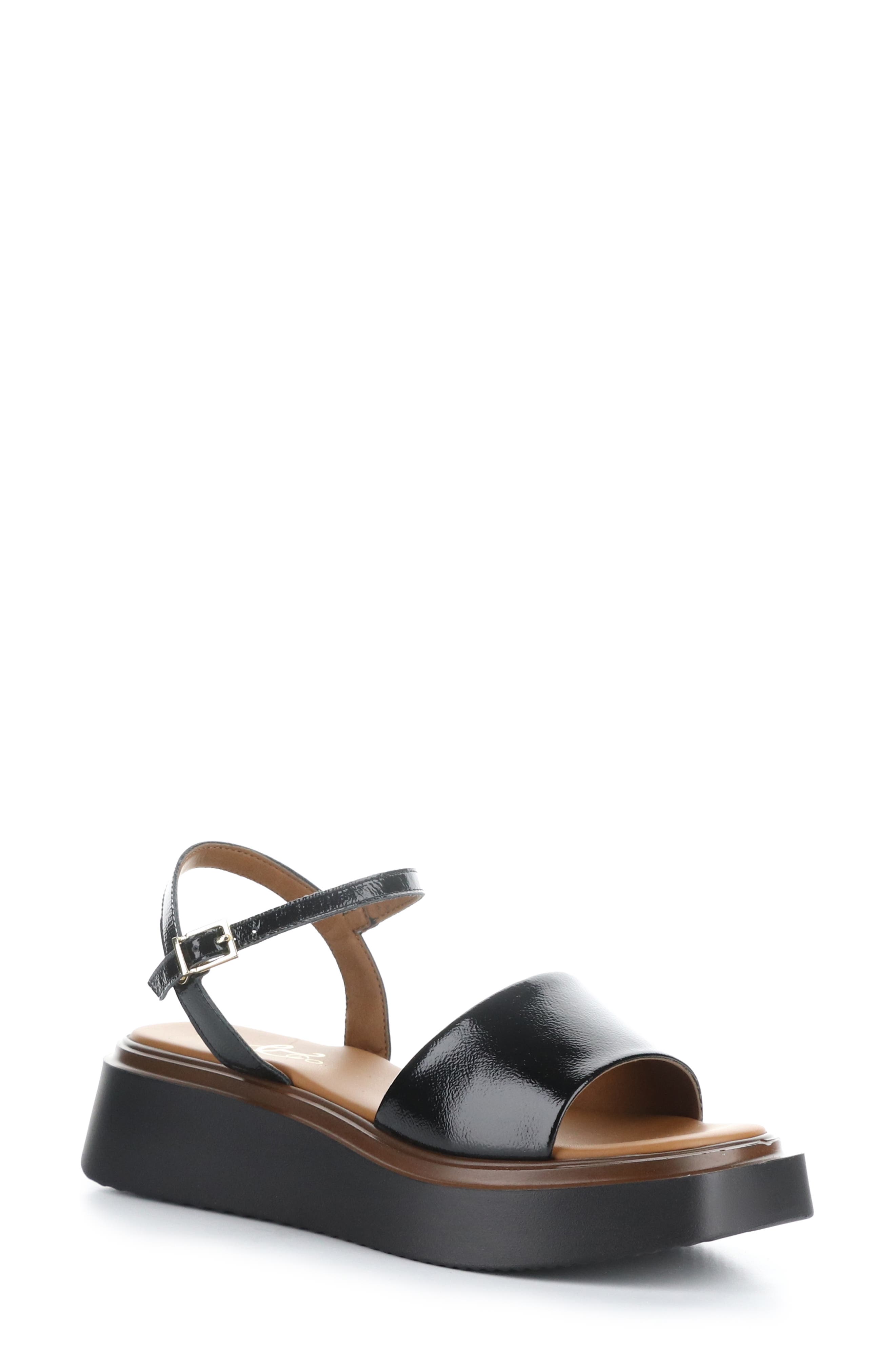 Bos. & Co. Shasta Ankle Strap Platform Sandal, Main, color, 