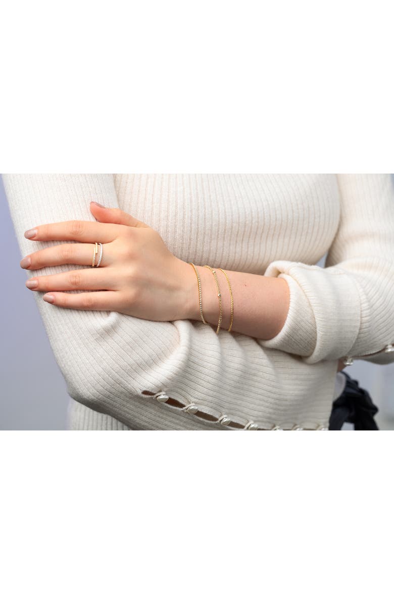 Bony Levy Diamond Tennis Bracelet, Alternate, color, 