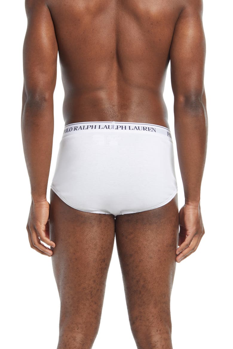 4-Pack Cotton Briefs, Alternate, color, WHITE