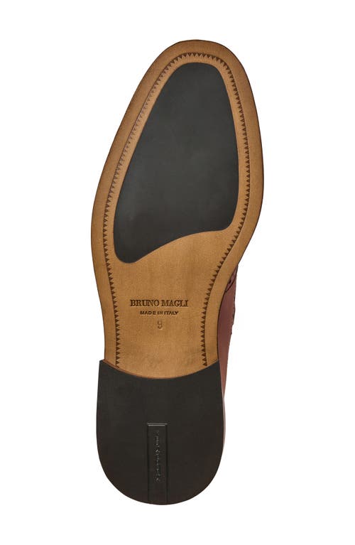 Bruno Magli Ancona Double Monk Strap Shoe In Brown
