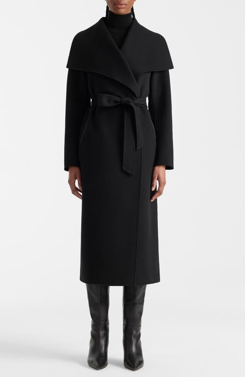 Mai Wool Long Wrap Coat