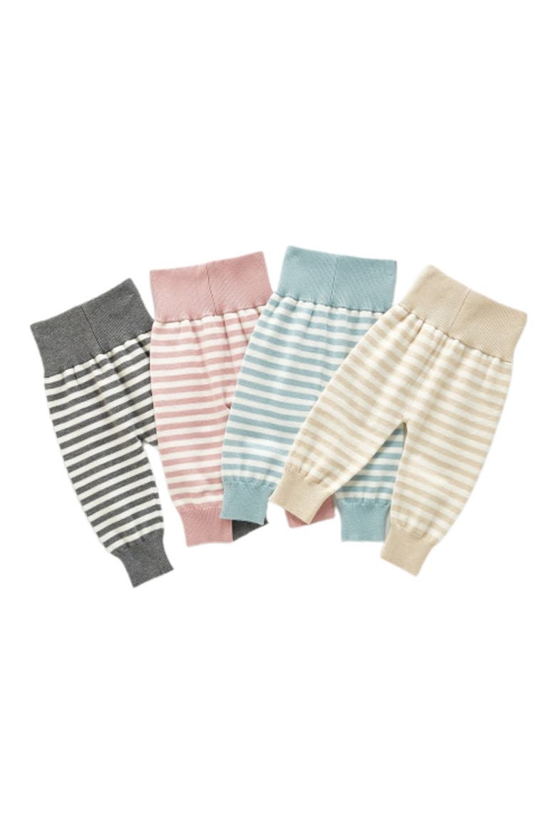 Jordan Stripe Cotton Pants, Alternate, color, GRAY