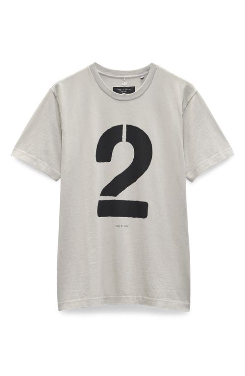 RAG & BONE RAG & BONE NUMBER TWO GRAPHIC T-SHIRT