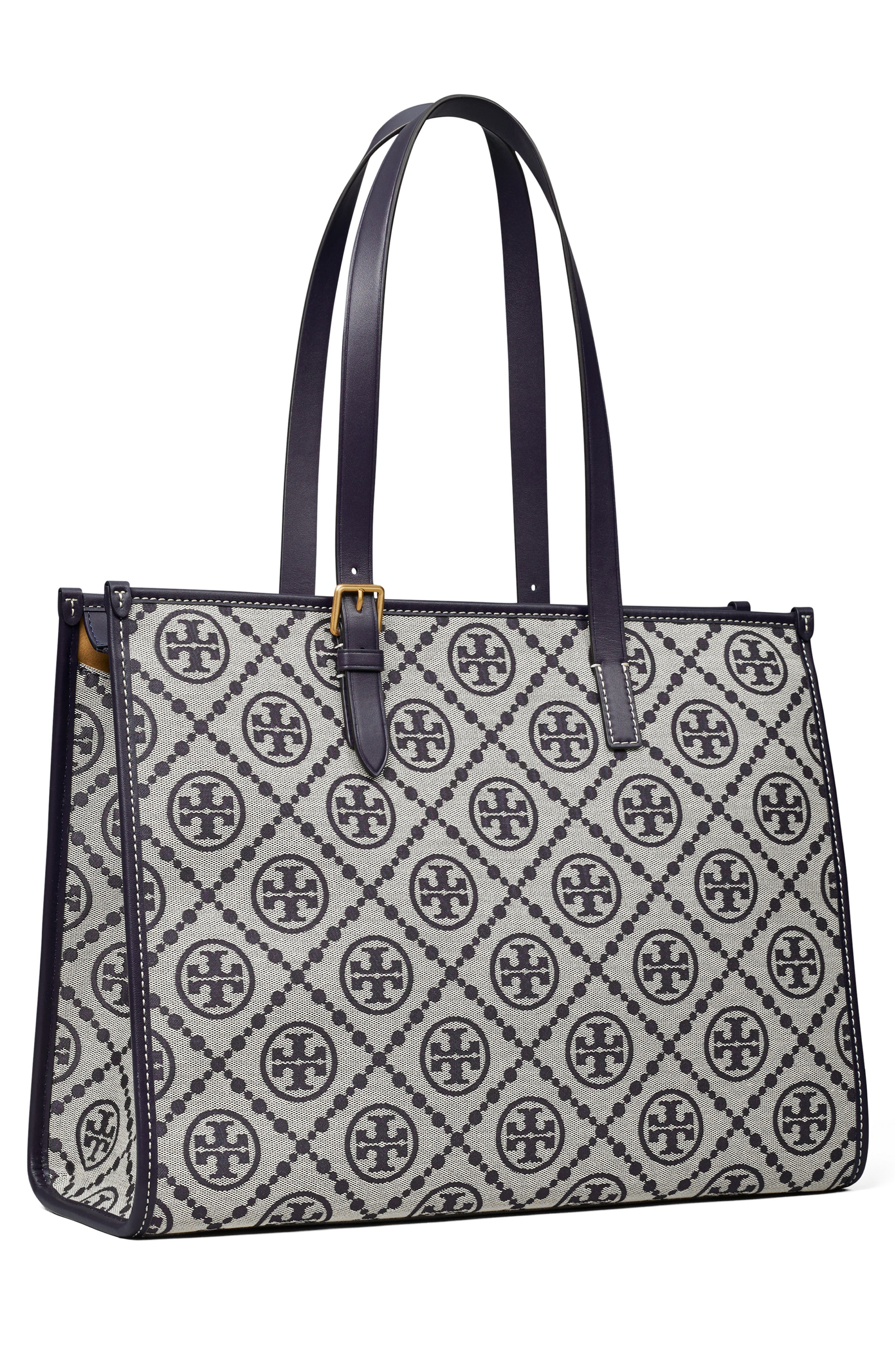 Tory Burch T Monogram Jacquard Tote, Alternate, color, 