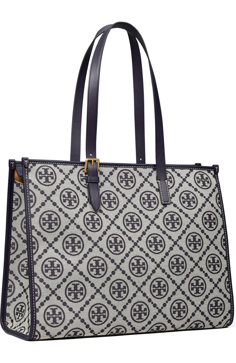 Tory Burch T Monogram Jacquard Tote, Alternate, color,