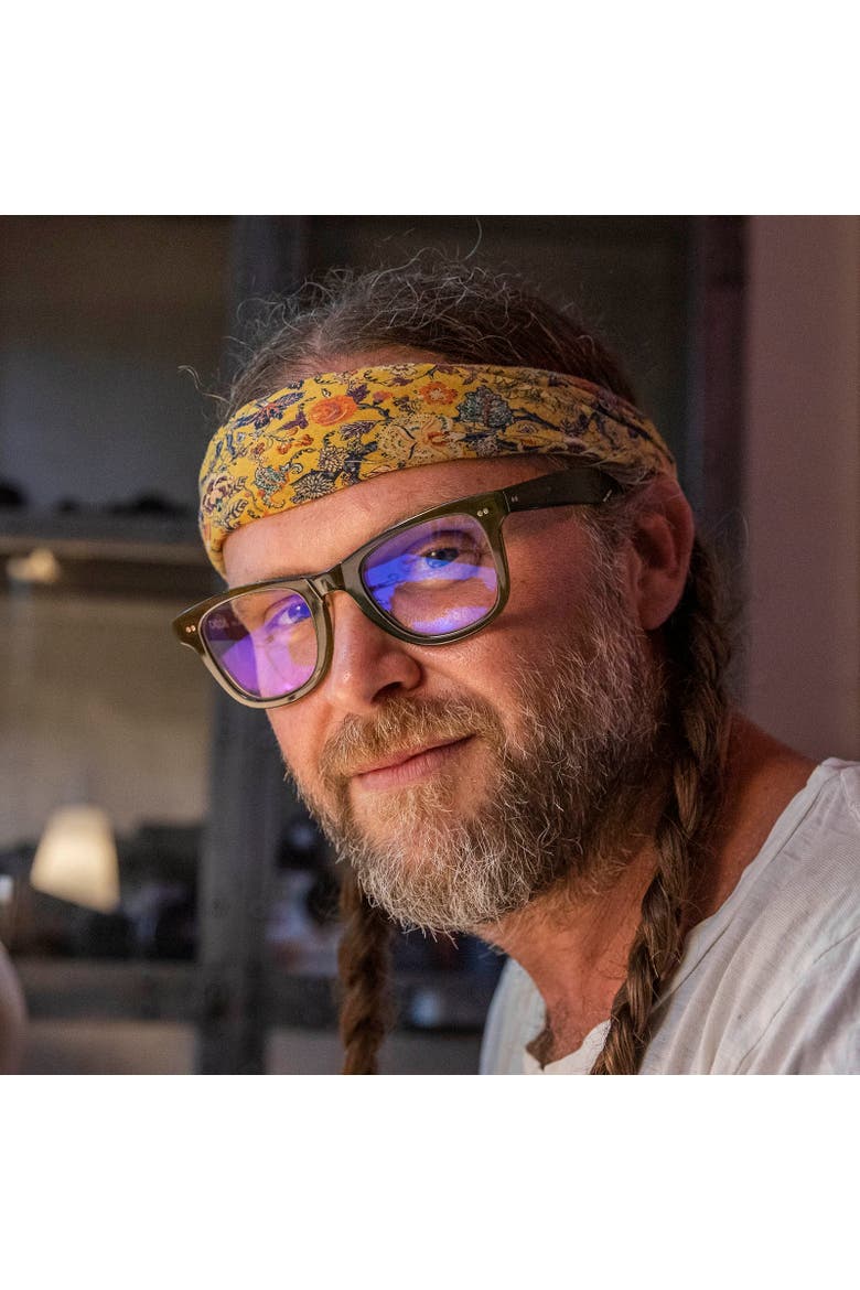 Porgy Backstage | Reading Glasses, Alternate, color, Heritage Green