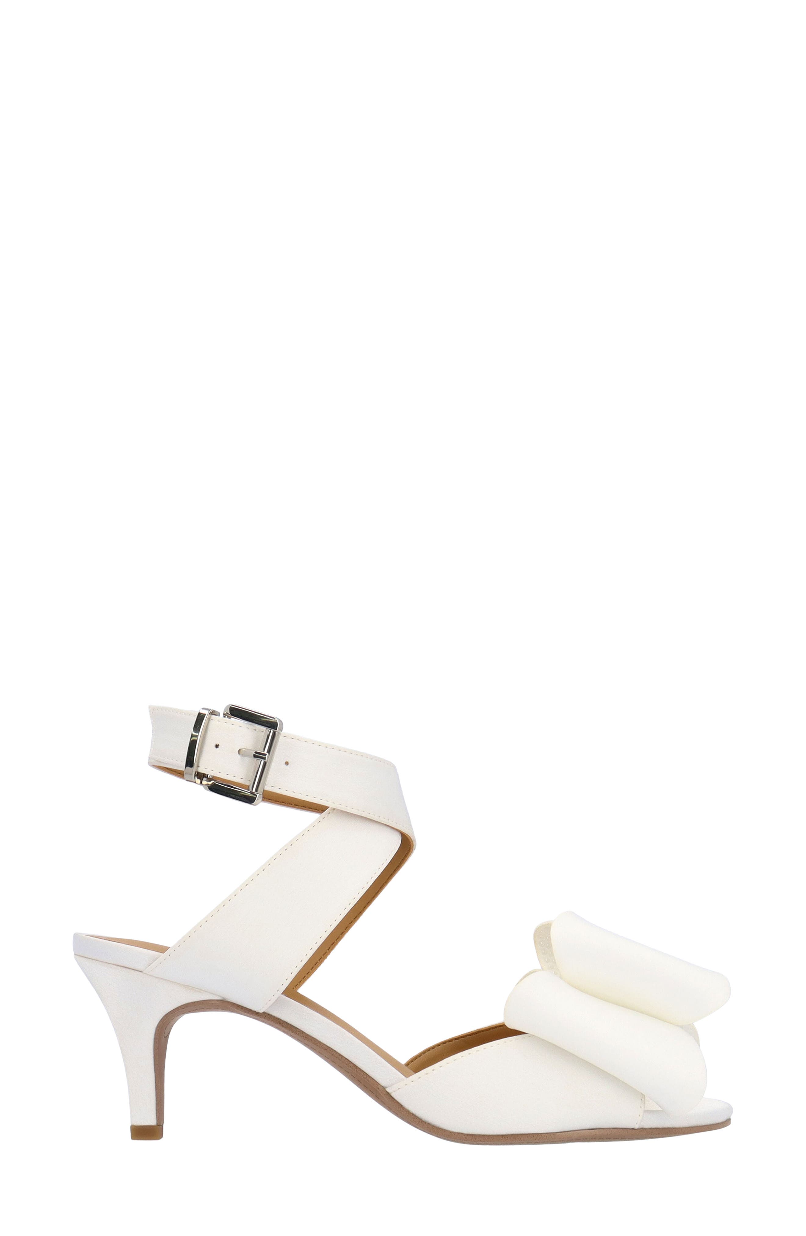 J. Reneé Nerelle Ankle Strap Sandal, Alternate, color, White