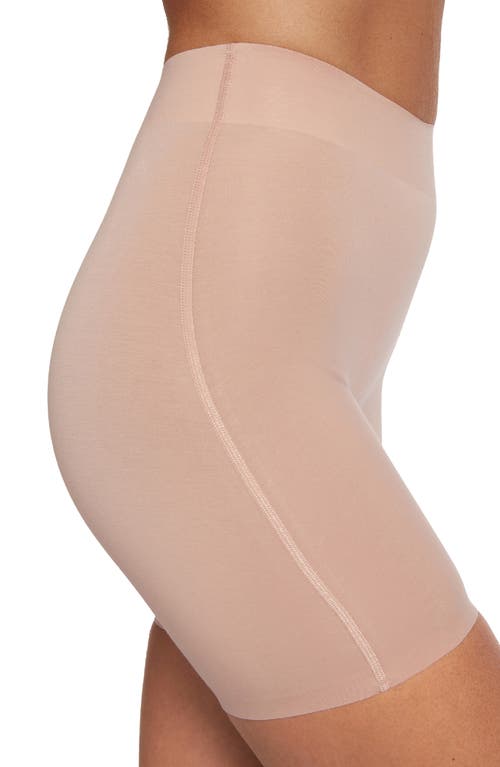 Wolford Cotton Contour Control Shaping Shorts In Pink