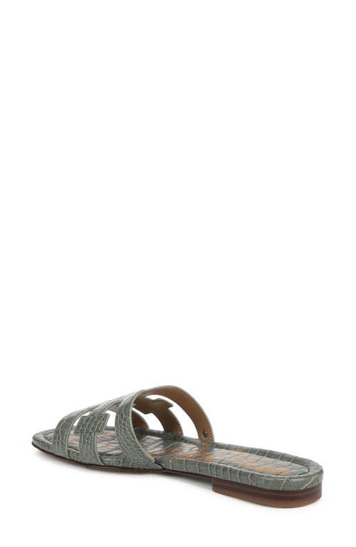 Sam Edelman Bay Cutout Slide Sandal In Washed Olive