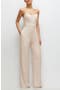 Corset Strapless Wide Leg Jumpsuit