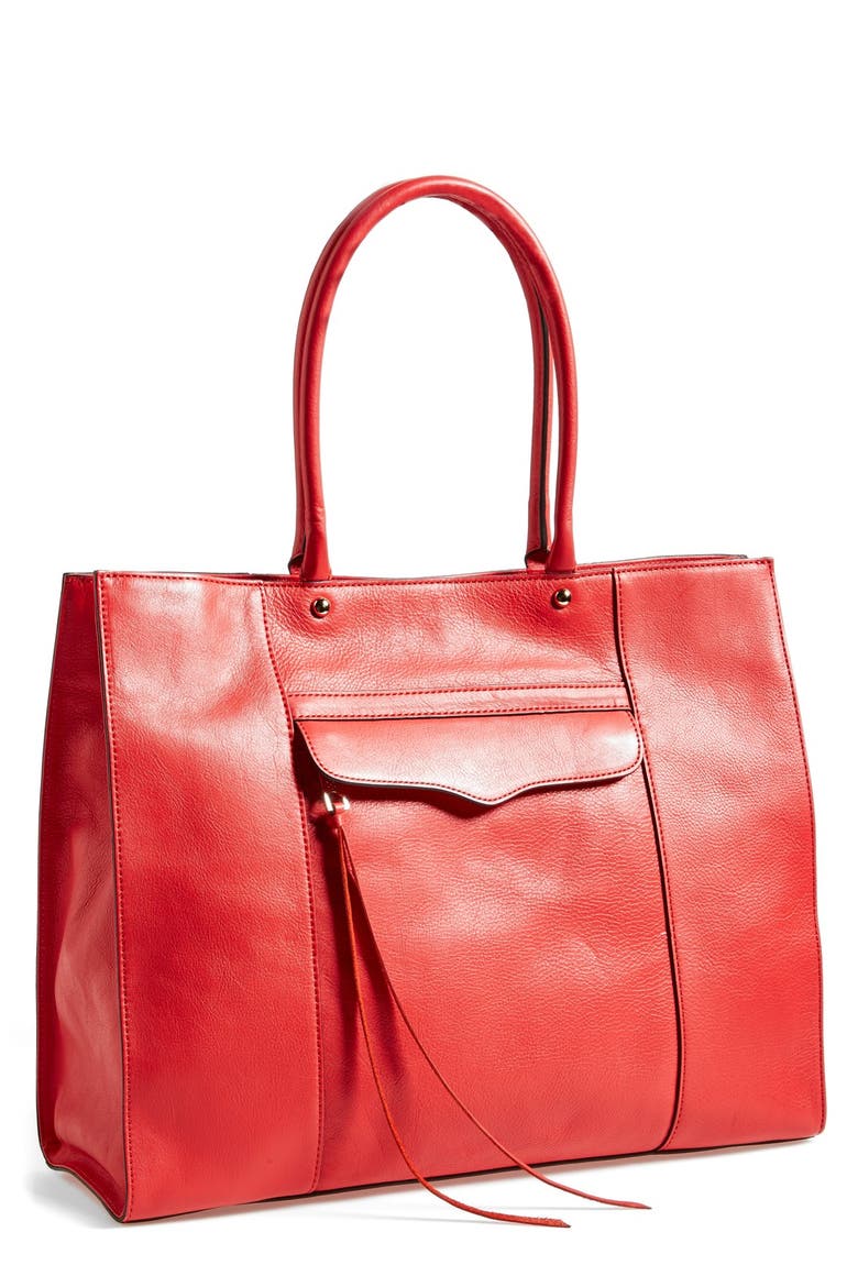'MAB' Tote, Main, color, POPPY