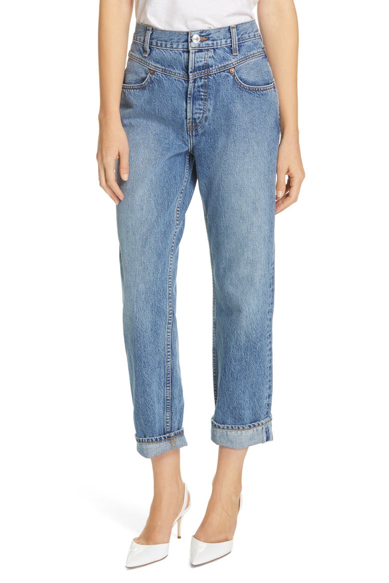 Originals Double Yoke Jeans, Main, color, MEDIUM 42