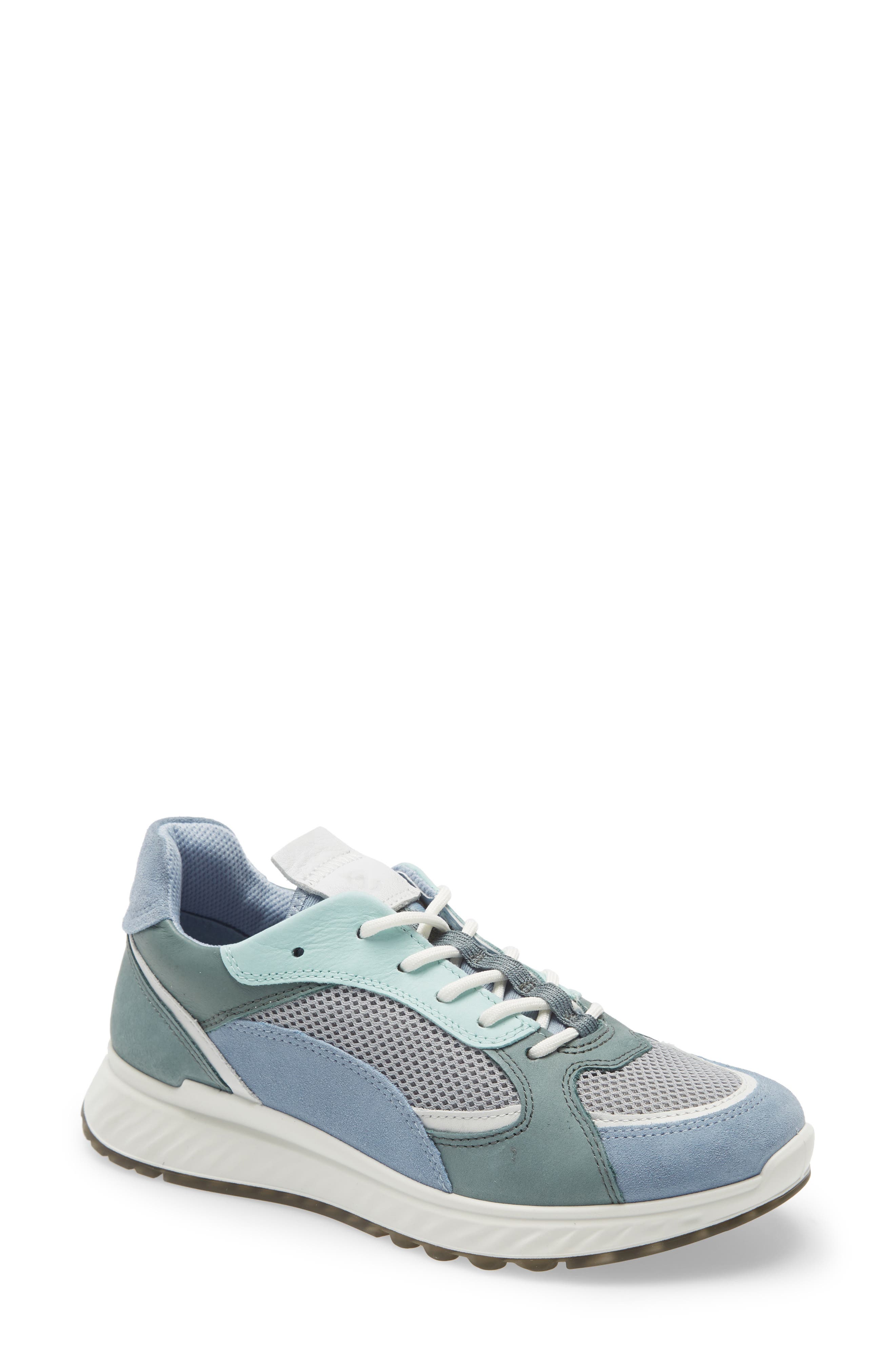 ST1 Trend Sneaker, Main, color, DUSTY BLUE NUBUCK LEATHER