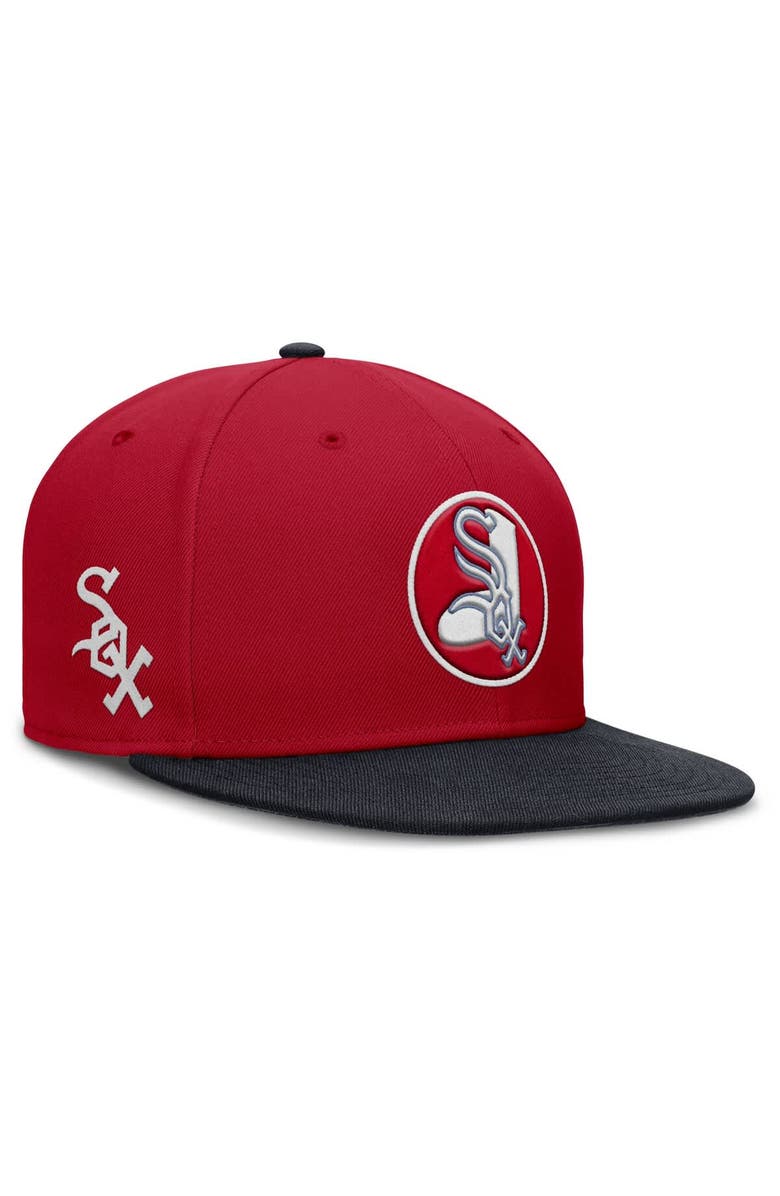Nike Men's Nike Red Chicago White Sox True Performance Fitted Hat, Main, color, Red