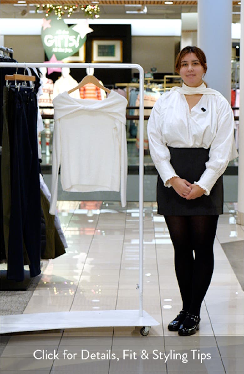 Twisted Collar Sweater, sales video thumbnail