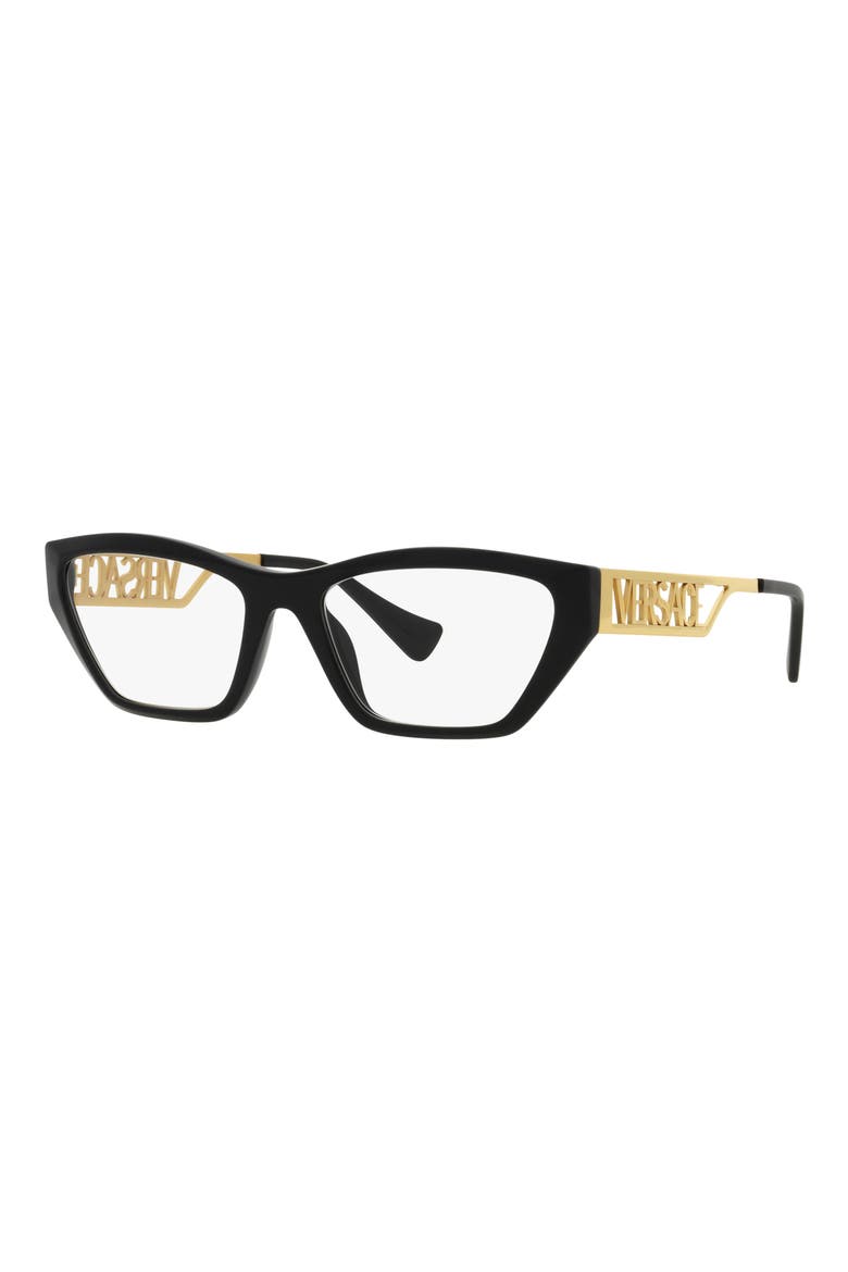 55mm Irregular optical glasses, Alternate, color, BLACK