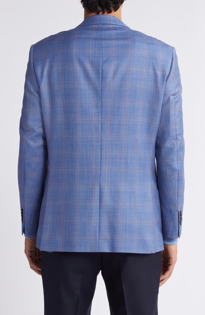 Peter Millar Plaid Wool Sport Coat, Alternate, color, 