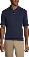 Lands' End School Uniform  Short Sleeve Banded Bottom Polo Shirt