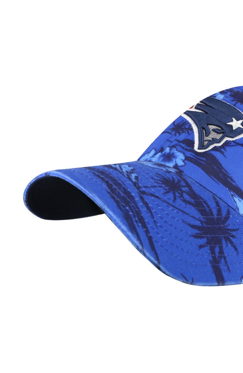 '47 Men's '47  Royal New England Patriots Fiji Clean Up Adjustable Hat, Alternate, color, 