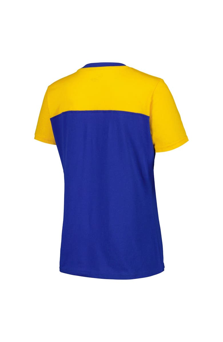 G-III 4HER BY CARL BANKS Women's G-III 4Her by Carl Banks Royal Chase Elliott Cheer Color Blocked T-Shirt, Alternate, color, Royal