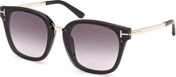 Philippa 68mm Gradient Square Sunglasses