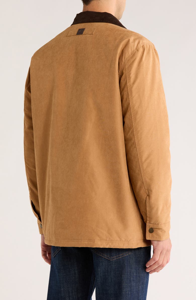 Rainforest Insulated Barn Jacket, Alternate, color, Whiskey