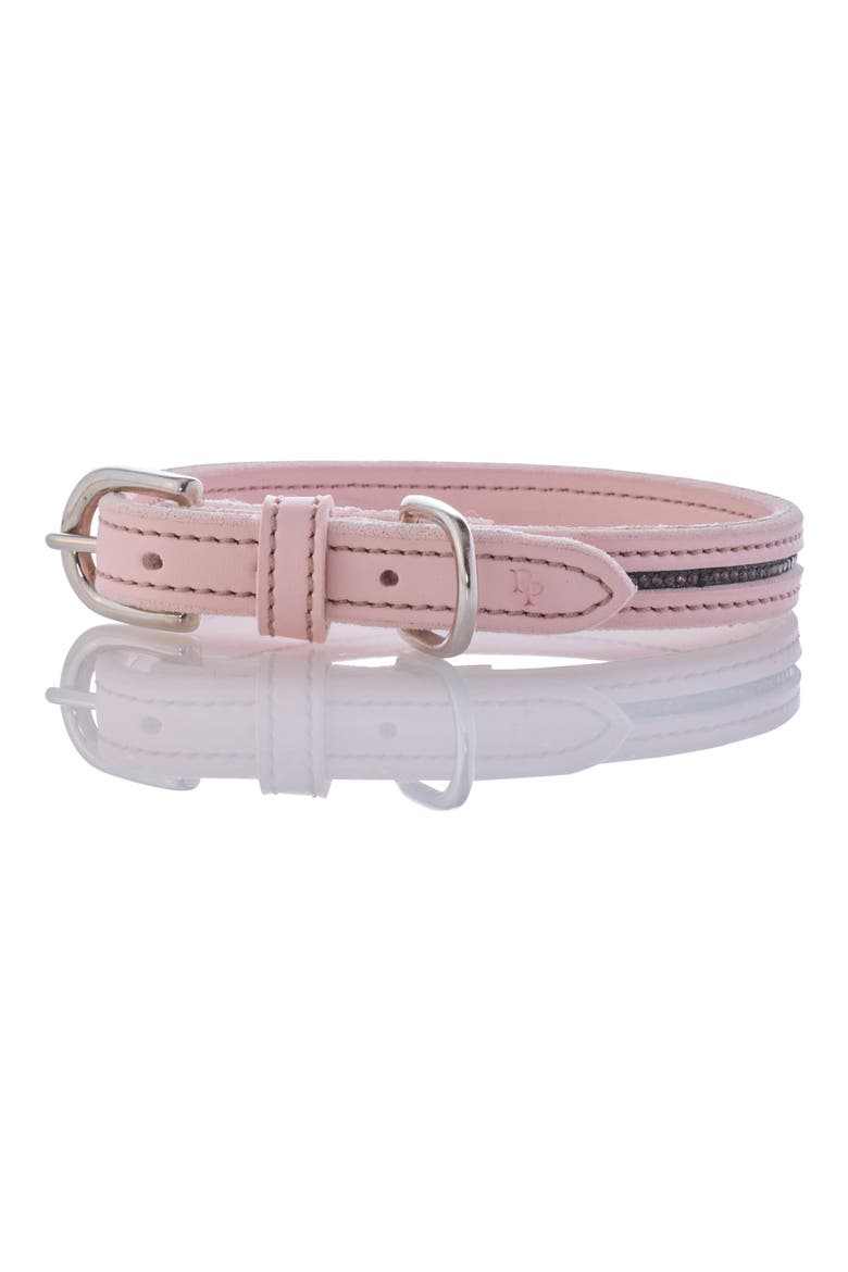 Roxy Crystal Bling Pet Collar, Main, color, BLUSH