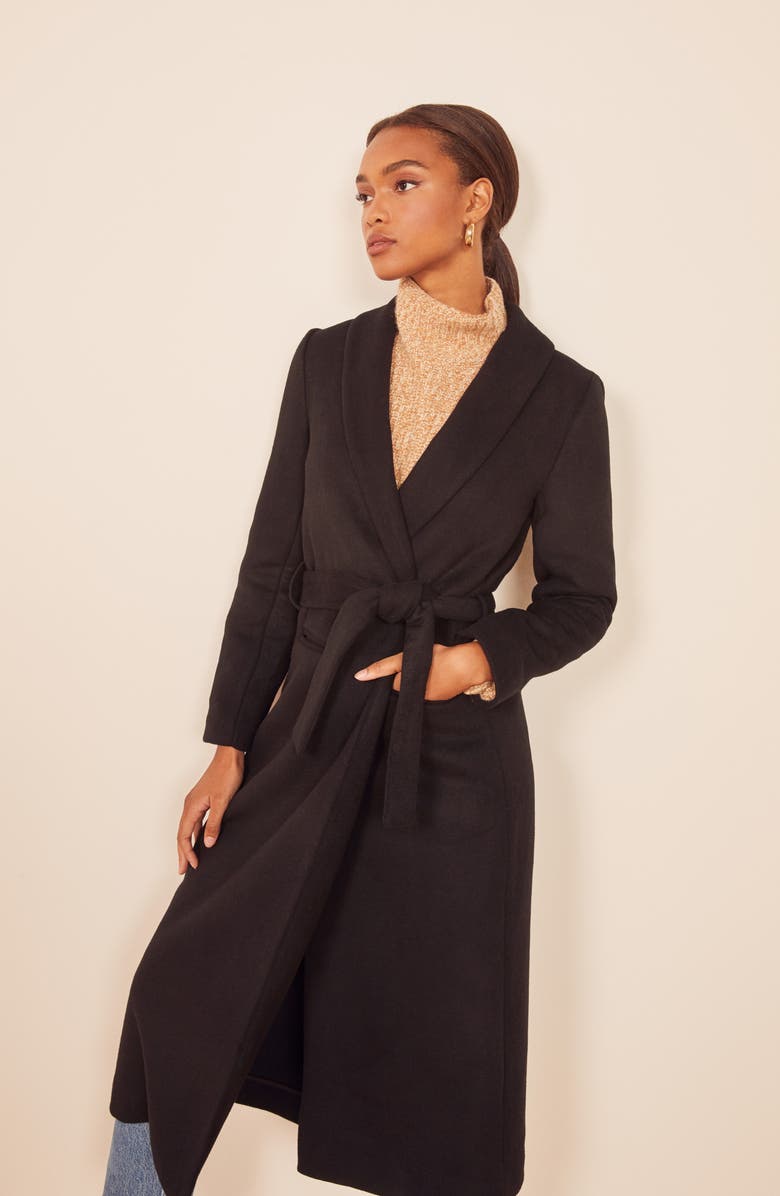 Reformation Greenwich Coat, Alternate, color, 