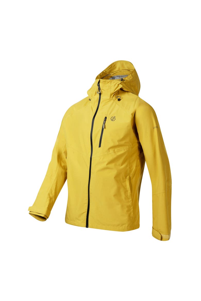 Breathe Out Waterproof Jacket, Alternate, color, Oil Yellow