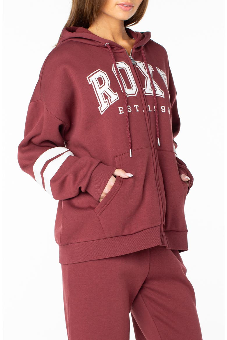 Sunset Hoodie, Alternate, color, PORT