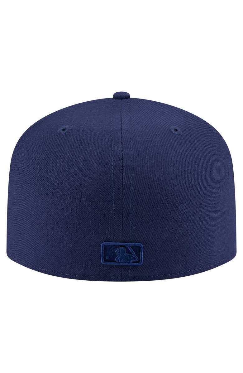 New Era Men's New Era Navy New York Mets Color Pack A-Frame 59FIFTY Fitted Hat, Alternate, color, 