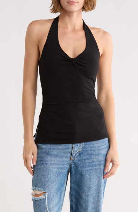 Madden Girl Ruched Halter Top