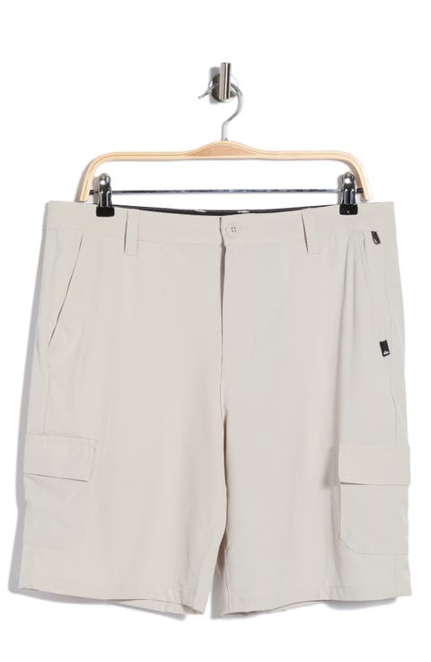 Aqua Ripstop Cargo Shorts