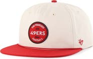 '47 Men's '47  Natural San Francisco 49ers Payson Captain Adjustable Hat
