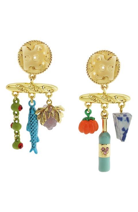 Charcuterie Drop Earrings