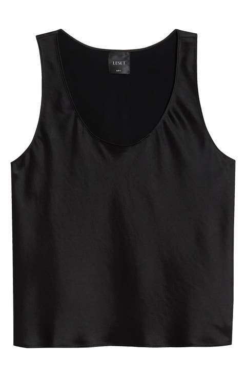Barb Satin Tank