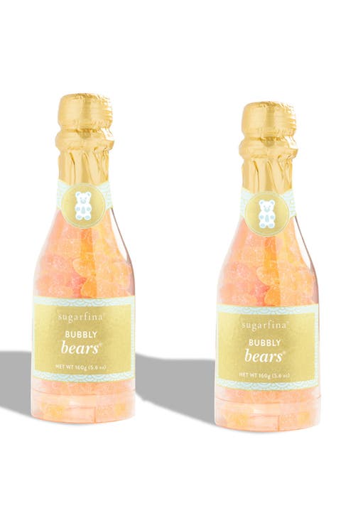 Set of 2 Bubbly Bears Celebration Bottles
