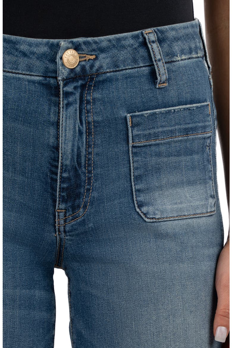 Meg Patch Pocket High Waist Wide Leg Jeans, Alternate, color, EFFECTIVENESS