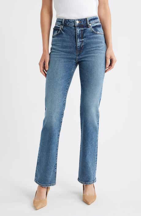 FRAME The Ruler High Waist Straight Leg Jeans