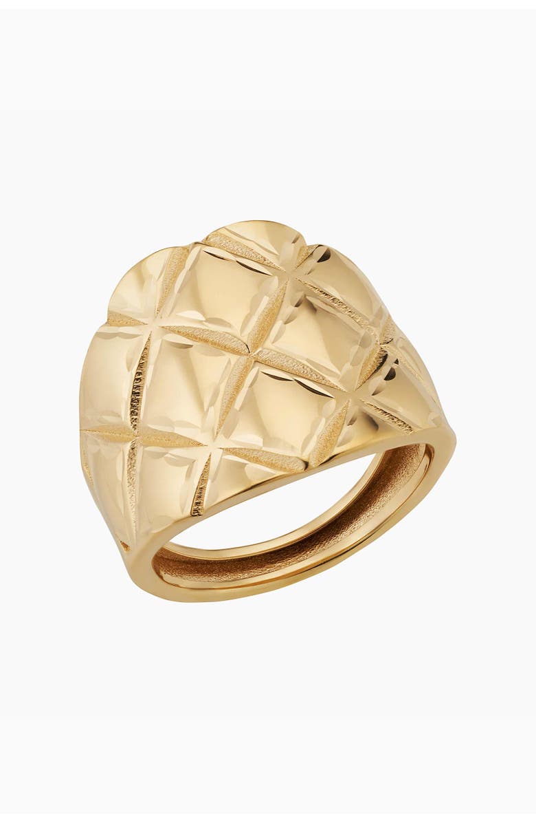 Oradina 14K Gold Diamondback Ring, Main, color, Yellow Gold