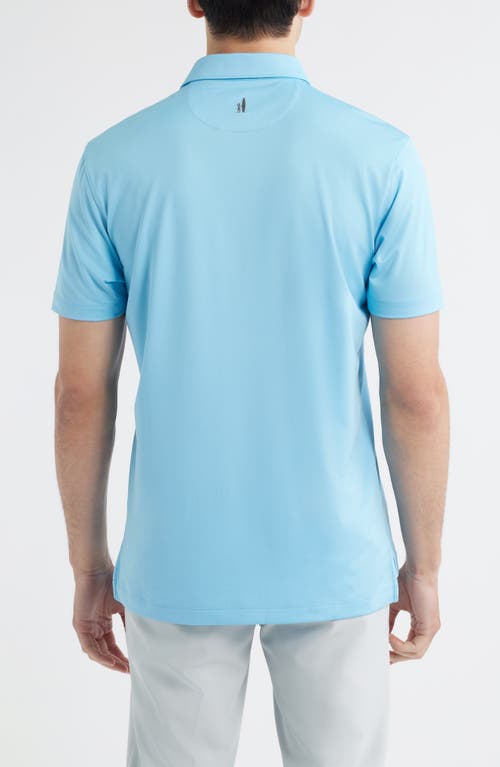 Johnnie-o Birdie Classic Fit Performance Polo In Blue