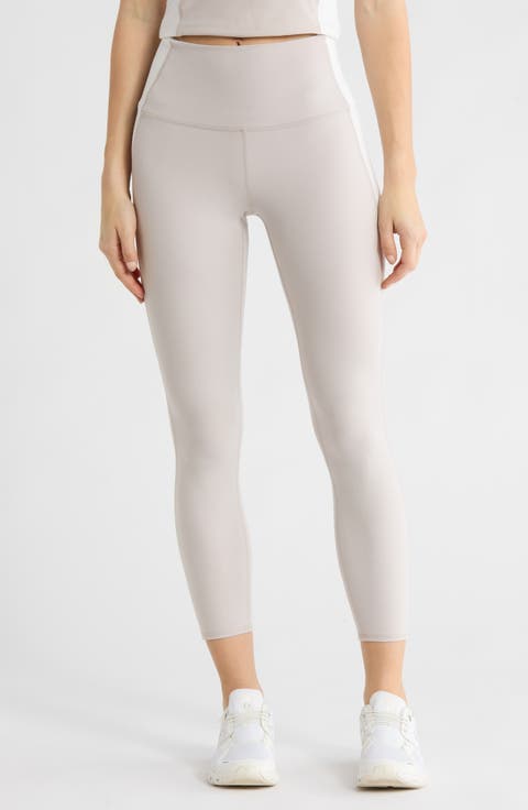 Elastic Free High Waist Ankle Leggings