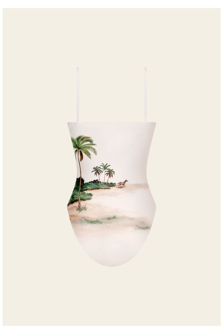 Durazno Arena  One piece, Alternate, color, Ivory
