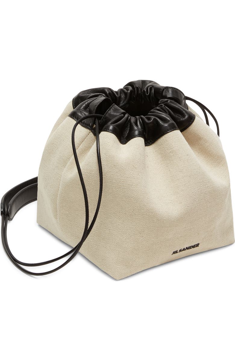Jil Sander Drawstring Crossbody Bag, Alternate, color,