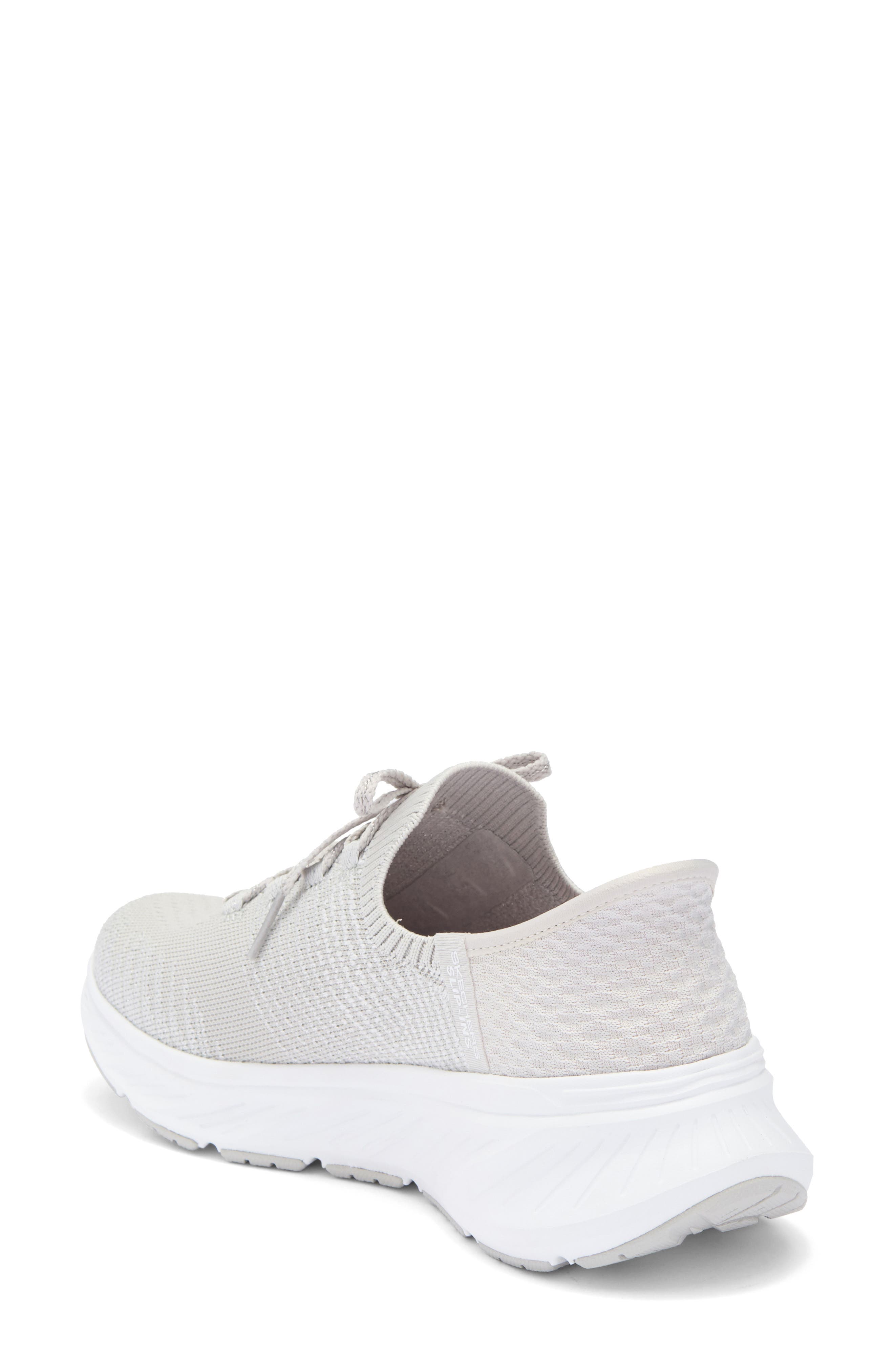 SKECHERS Slip-Ins Relaxed Fit Sneaker, Alternate, color, Gray/ Silver