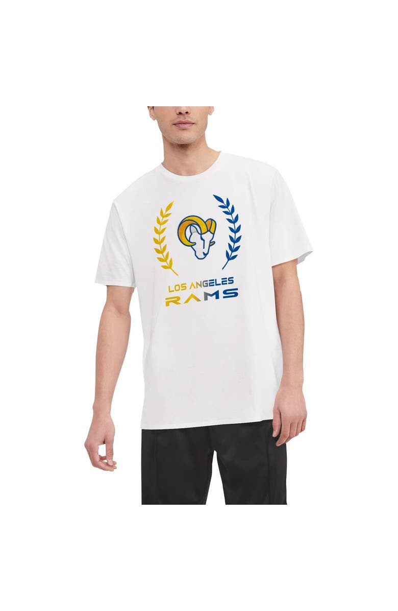 Tommy Hilfiger Men's Tommy Hilfiger White Los Angeles Rams Miles T-Shirt, Alternate, color, 