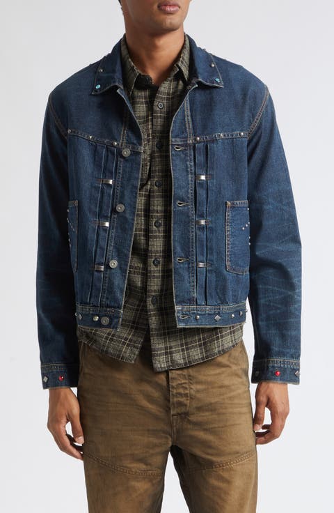 Studded Denim Jacket